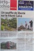 Corse Matin - Le trail du Cavu du 19/07/2020